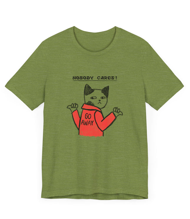 Nobody Cares Jersey T-Shirt