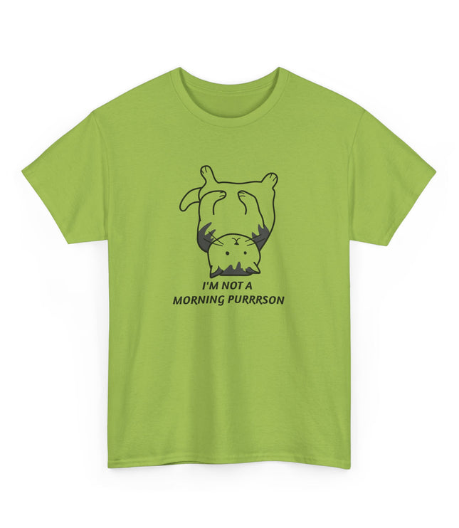 I'M Not a Morning Purrrson Classic T-Shirt