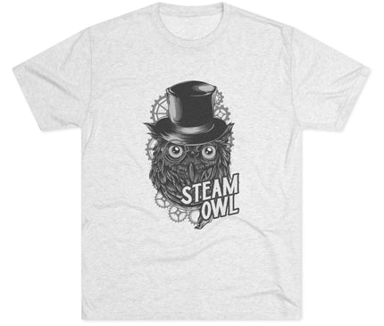 Steam Owl Tri-Blend T-Shirt