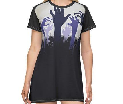 Zombie Hands Women's Tee Dress