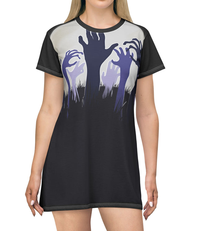 Zombie Hands Women's Tee Dress