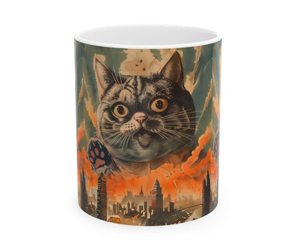 Meowzilla Coffee Mug
