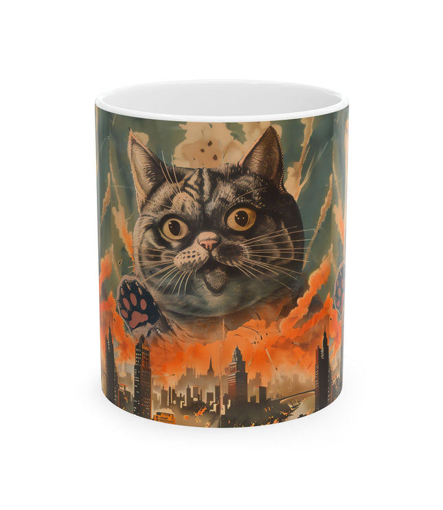 Meowzilla Coffee Mug