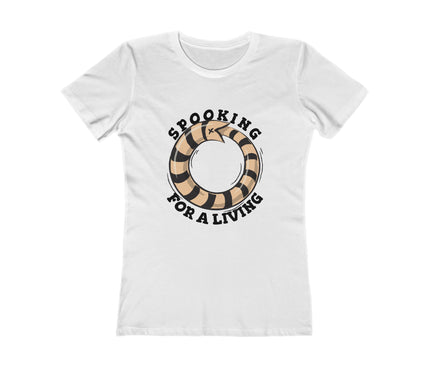 Spooking For Living Women's Boyfriend Tee