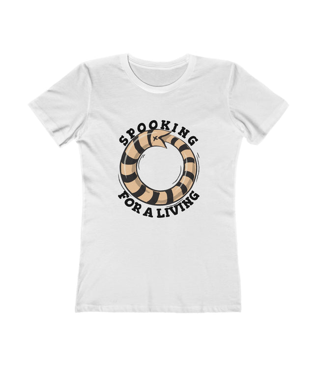 Spooking For Living Women's Boyfriend Tee