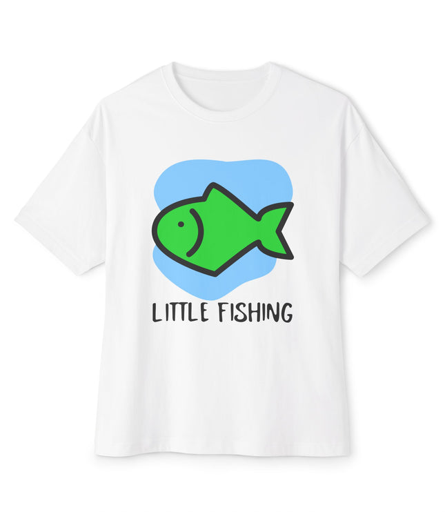 Little Fishing Oversized T-Shirt
