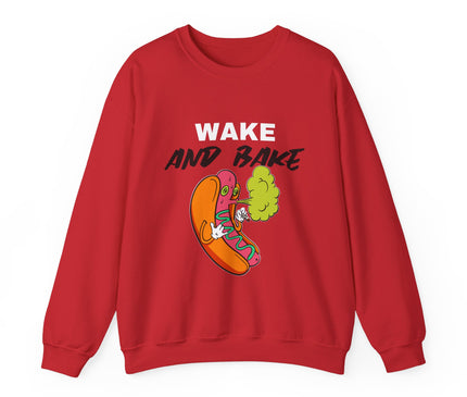 Wake And Bake Classic Crewneck Sweatshirt