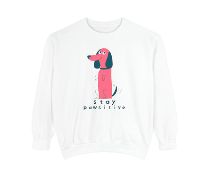 Stay Pawsitive Premium Sweatshirt