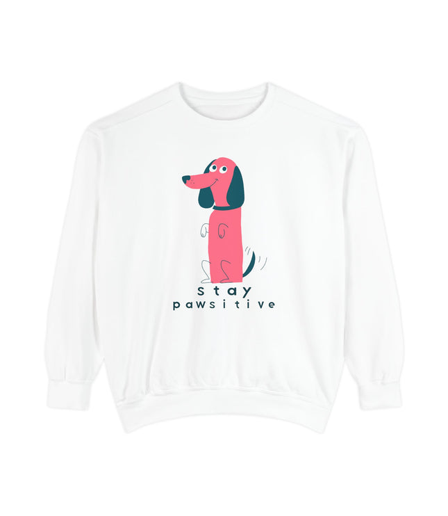 Stay Pawsitive Premium Sweatshirt