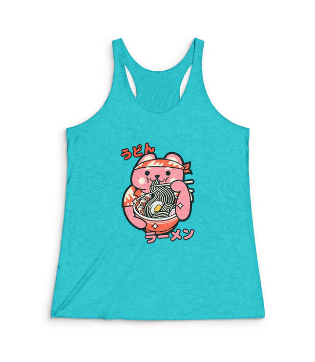 Ramen Lover Women's Tri-Blend Racerback Tank