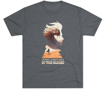 Deadly Creatures In The Dunes Tri-Blend T-Shirt