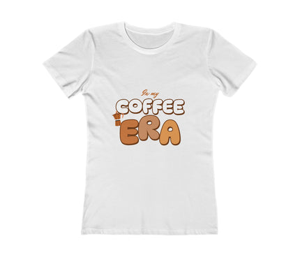 In My Coffee Era Women's Boyfriend Tee