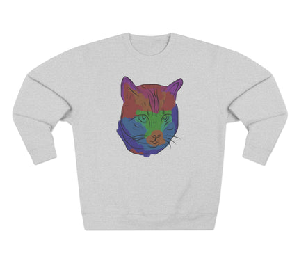 Cat Art Pullover Sweatshirt