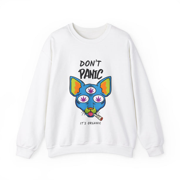 Don't Panic It's Organic Classic Crewneck Sweatshirt