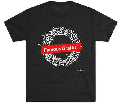 Famous Graffiti Tri-Blend T-Shirt