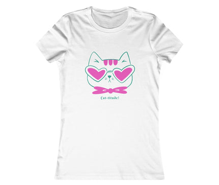 Cat-titude Women's Favorite Tee