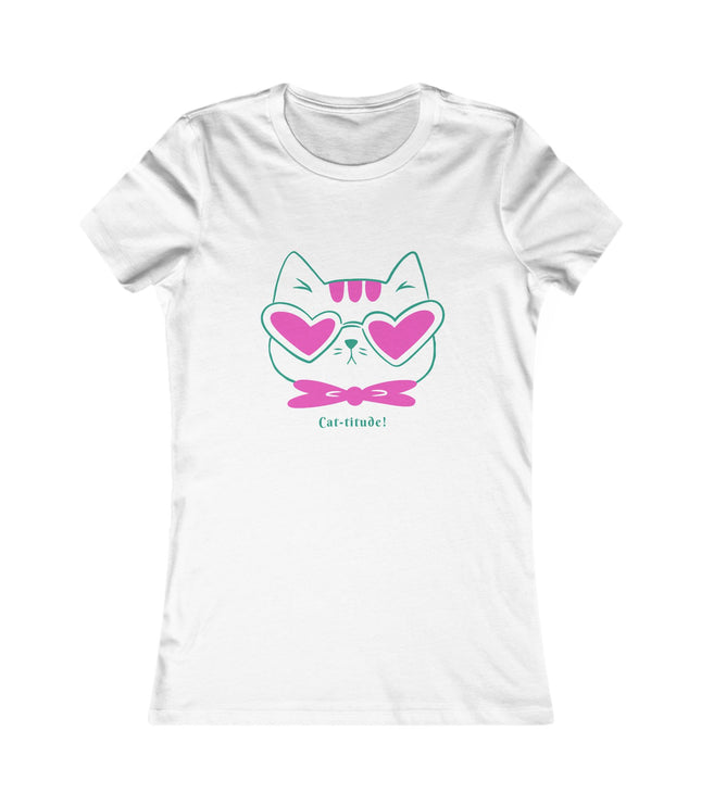 Cat-titude Women's Favorite Tee