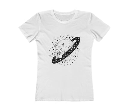 Caturn Women's Boyfriend Tee