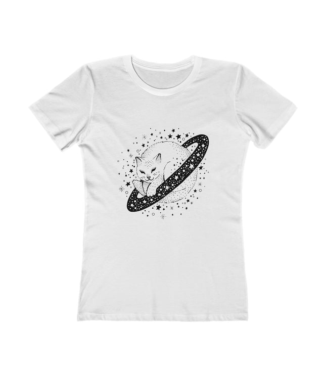 Caturn Women's Boyfriend Tee