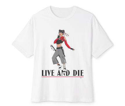 Live And Die Oversized T-Shirt