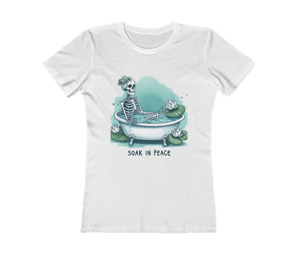 Soak In Peace Women's Boyfriend Tee