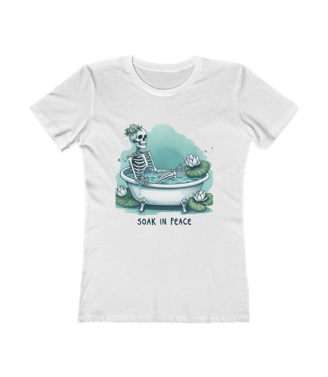 Soak In Peace Women's Boyfriend Tee