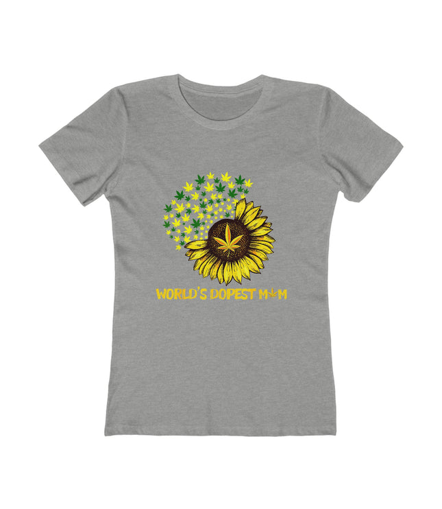 World's Dopest Mom Women's Boyfriend Tee