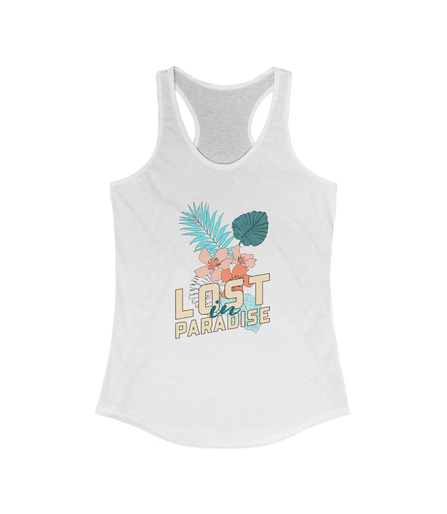 Lost In Paradise Women's Racerback Tank