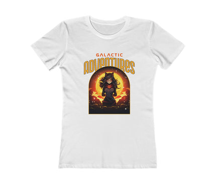 Galactic Adventures Women's Boyfriend Tee
