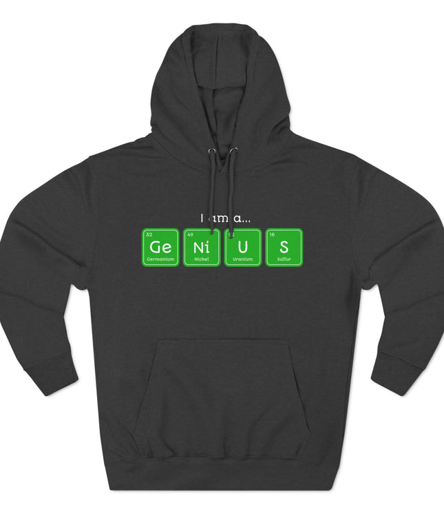 I Am A Genius Premium Pullover Hoodie