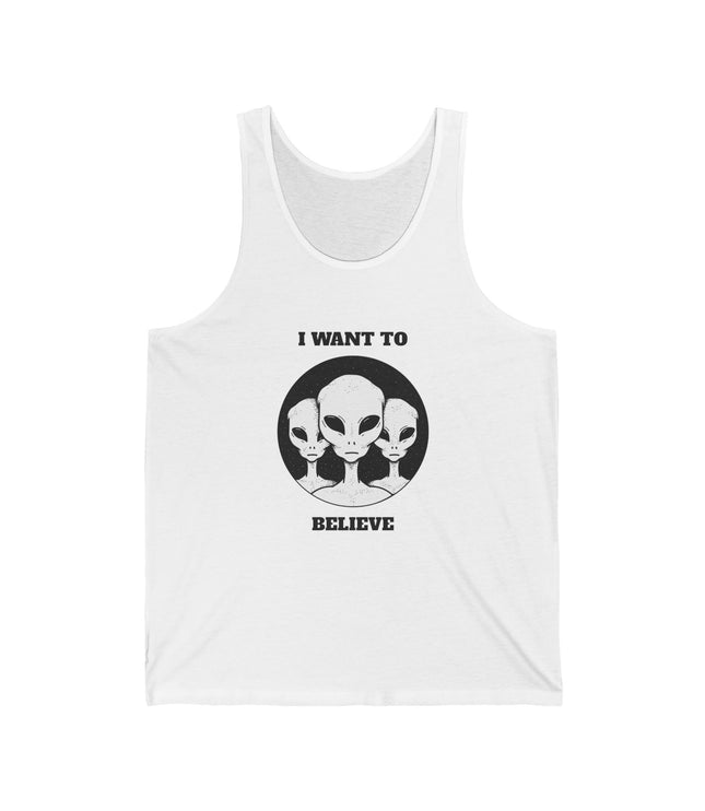 I Want To Believe Jersey Tank