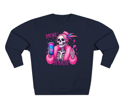 Broke Bougie Pullover Sweatshirt