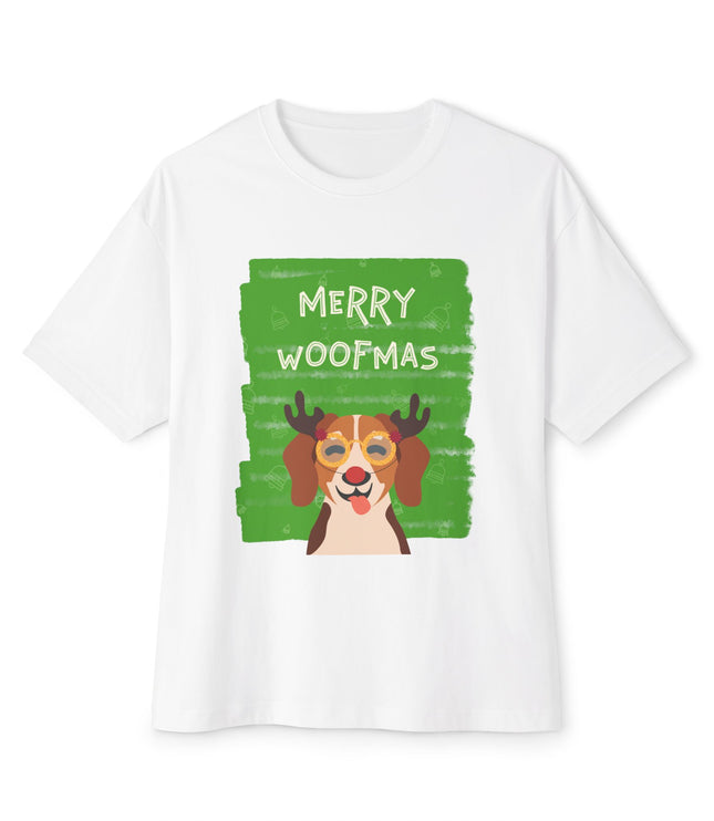 Merry Woofmas Oversized T-Shirt