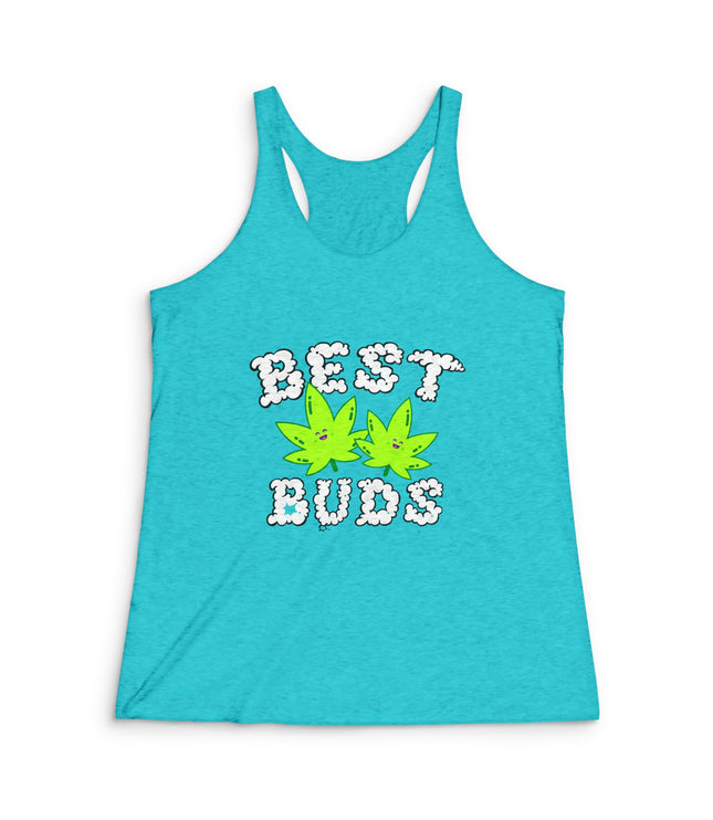 Best Buds Women's Tri-Blend Racerback Tank