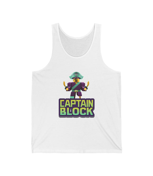 Captain Block Jersey Tank