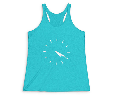 420 Women's Tri-Blend Racerback Tank