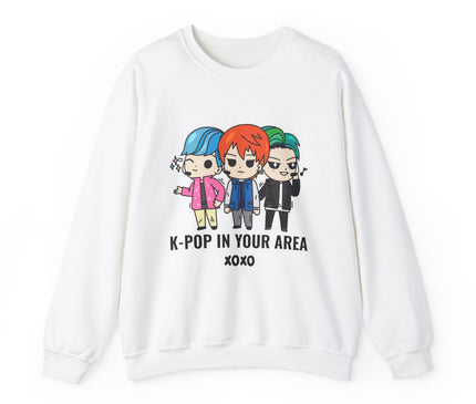 K-Pop In Your Area Classic Crewneck Sweatshirt