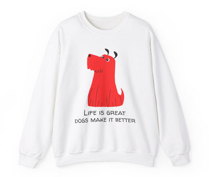 Life Is Better Classic Crewneck Sweatshirt