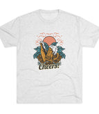 Tri-Blend Heather White
