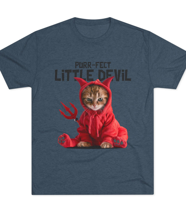Purr-fect Little Devil Tri-Blend T-Shirt