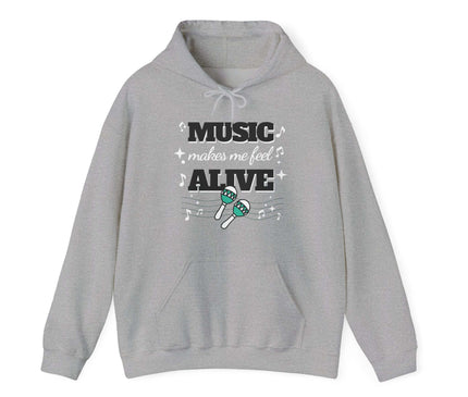 Music Makes Me Feel Alive Classic Hoodie