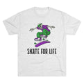 Tri-Blend Heather White / S
