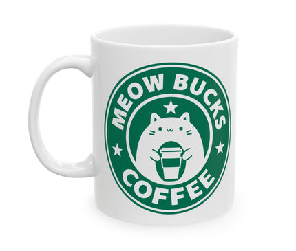 Meow Bucks Coffee Mug