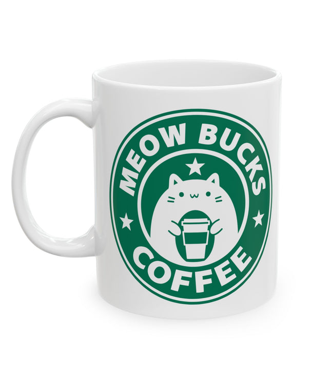 Meow Bucks Coffee Mug