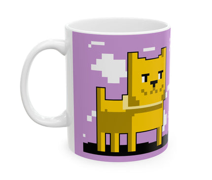 Pixel Dog Coffee Mug