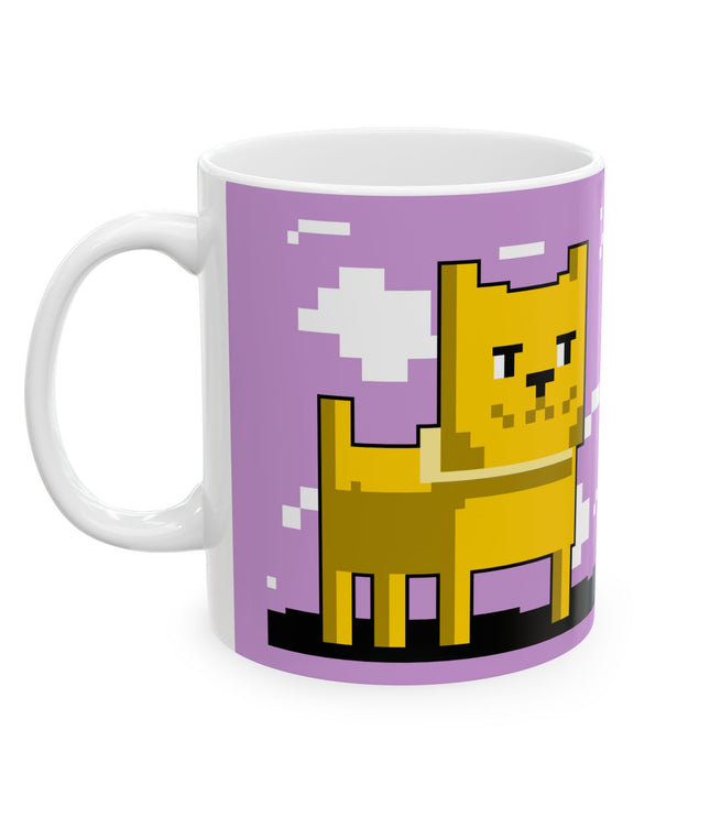 Pixel Dog Coffee Mug
