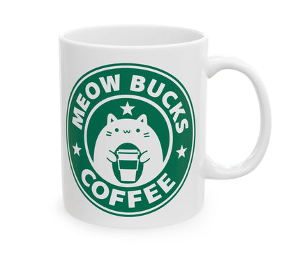 Meow Bucks Coffee Mug