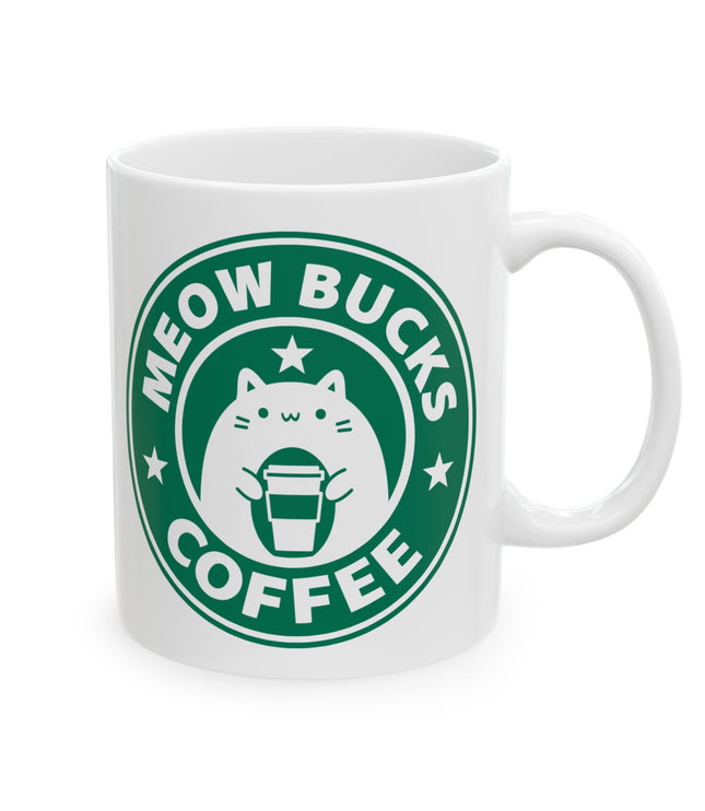 Meow Bucks Coffee Mug