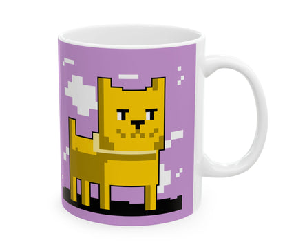 Pixel Dog Coffee Mug