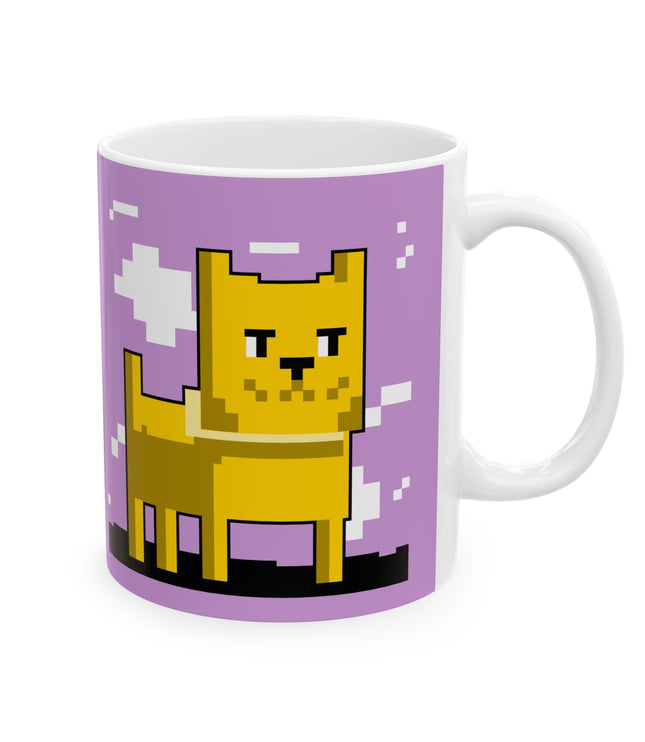 Pixel Dog Coffee Mug